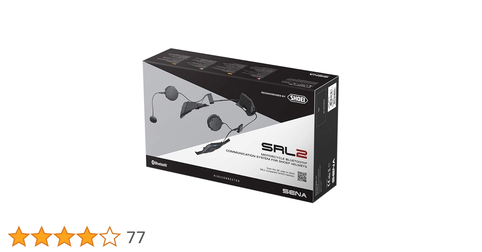 t*e様 SENA SRL2 Intercom Casque Moto - Sena SRL2 Mesh Shoei